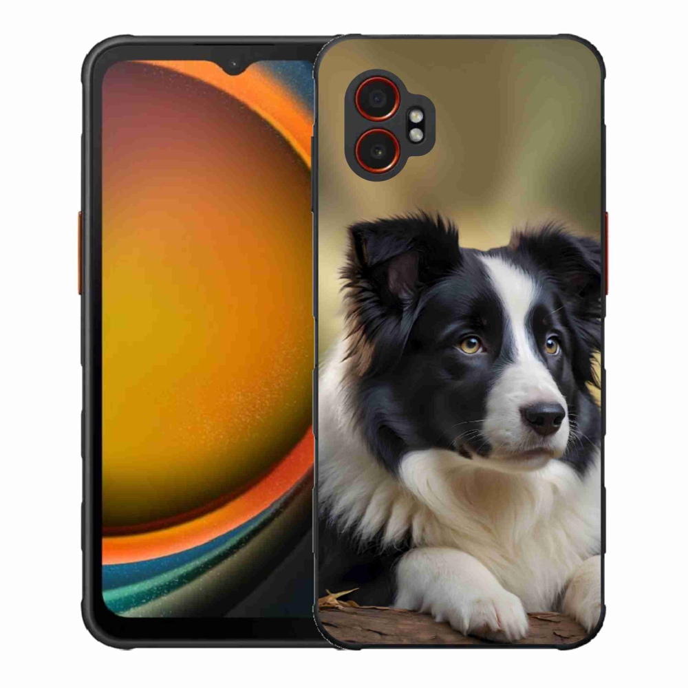 Gélový kryt mmCase na Samsung Galaxy Xcover 7 Pro - border kólia 2