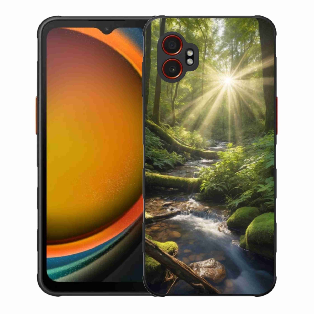 Gélový kryt mmCase na Samsung Galaxy Xcover 7 Pro - hlbina lesa