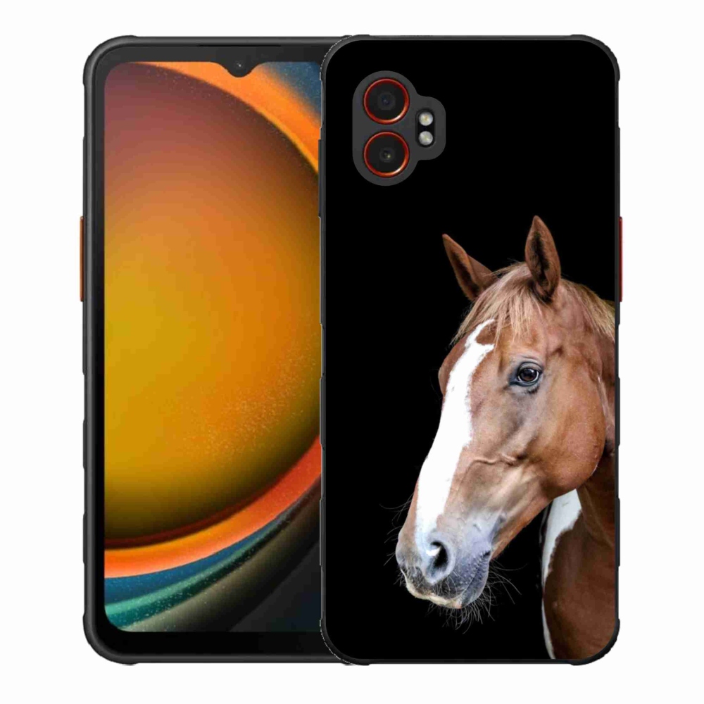 Gélový kryt mmCase na Samsung Galaxy Xcover 7 Pro - hnedý kôň 3