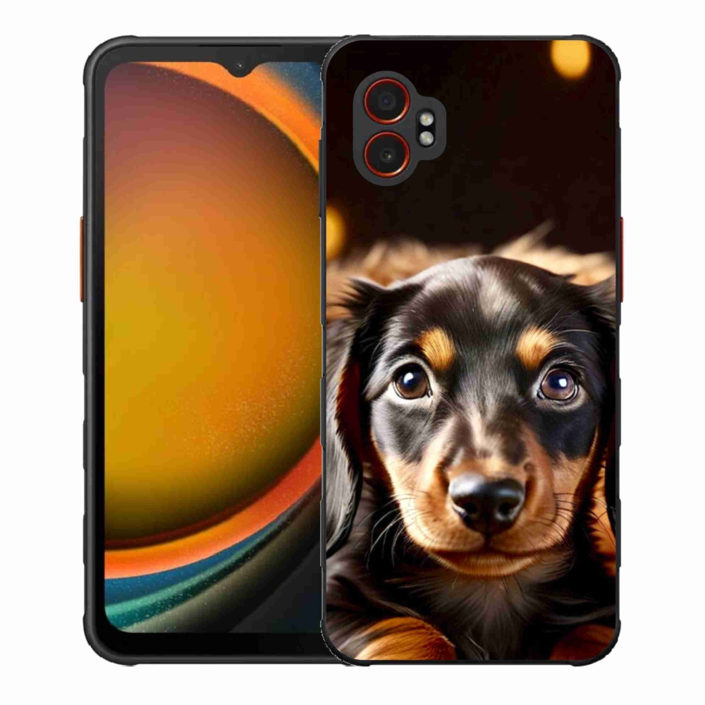 Gélový kryt mmCase na Samsung Galaxy Xcover 7 Pro - jazvečík