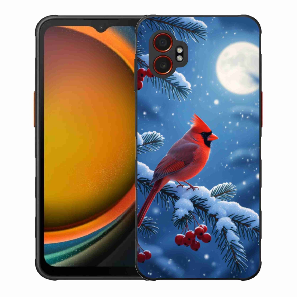 Gélový kryt mmCase na Samsung Galaxy Xcover 7 Pro - kardinál červený