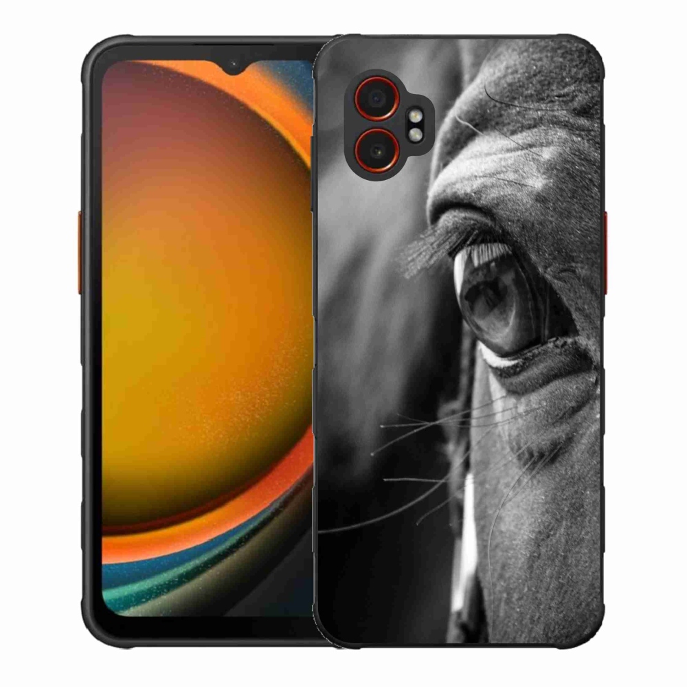 Gélový kryt mmCase na Samsung Galaxy Xcover 7 Pro - konský pohľad