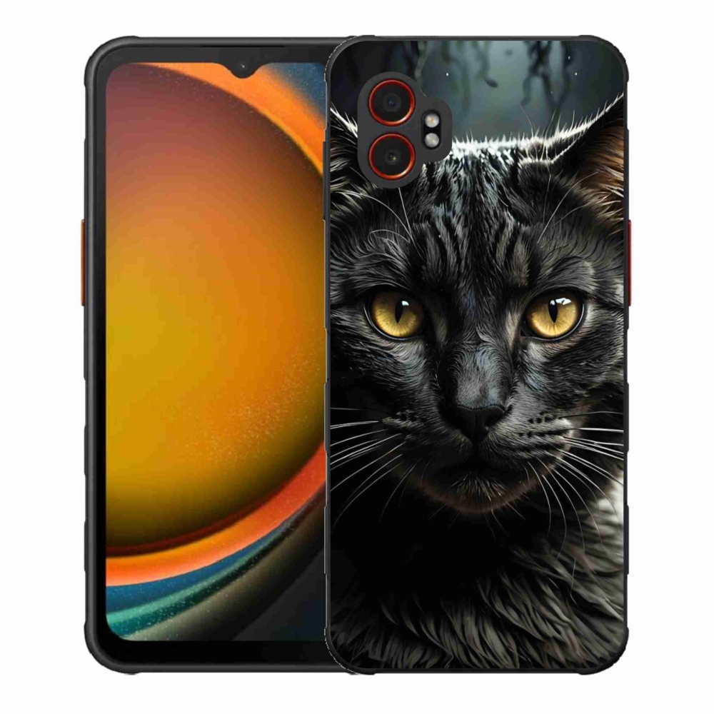 Gélový kryt mmCase na Samsung Galaxy Xcover 7 Pro - mačacie pohľad 3