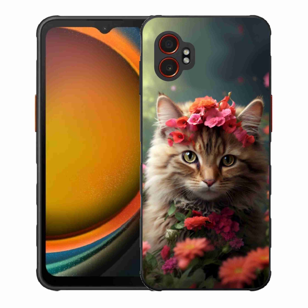 Gélový kryt mmCase na Samsung Galaxy Xcover 7 Pro - mačacie princezná