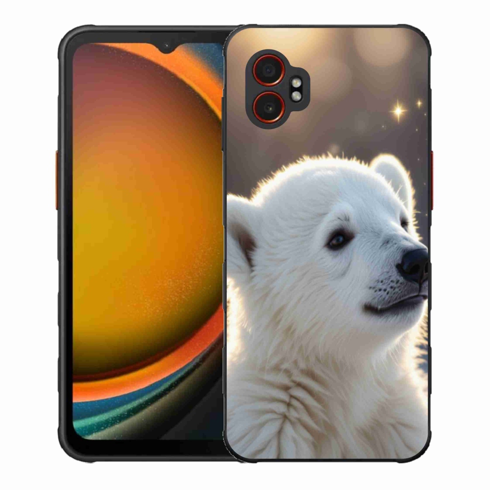 Gélový kryt mmCase na Samsung Galaxy Xcover 7 Pro - ľadový medveď