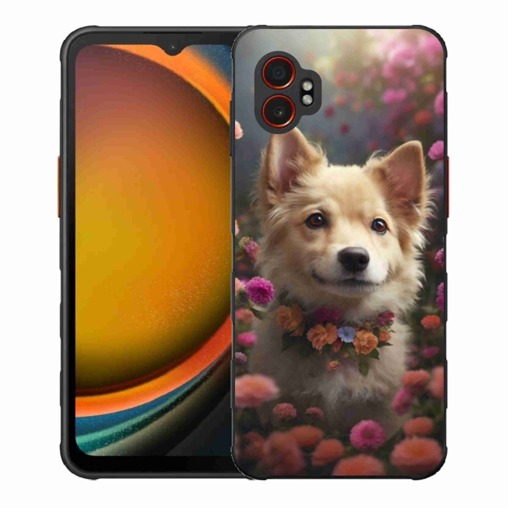 Gélový kryt mmCase na Samsung Galaxy Xcover 7 Pro - nemecký špic