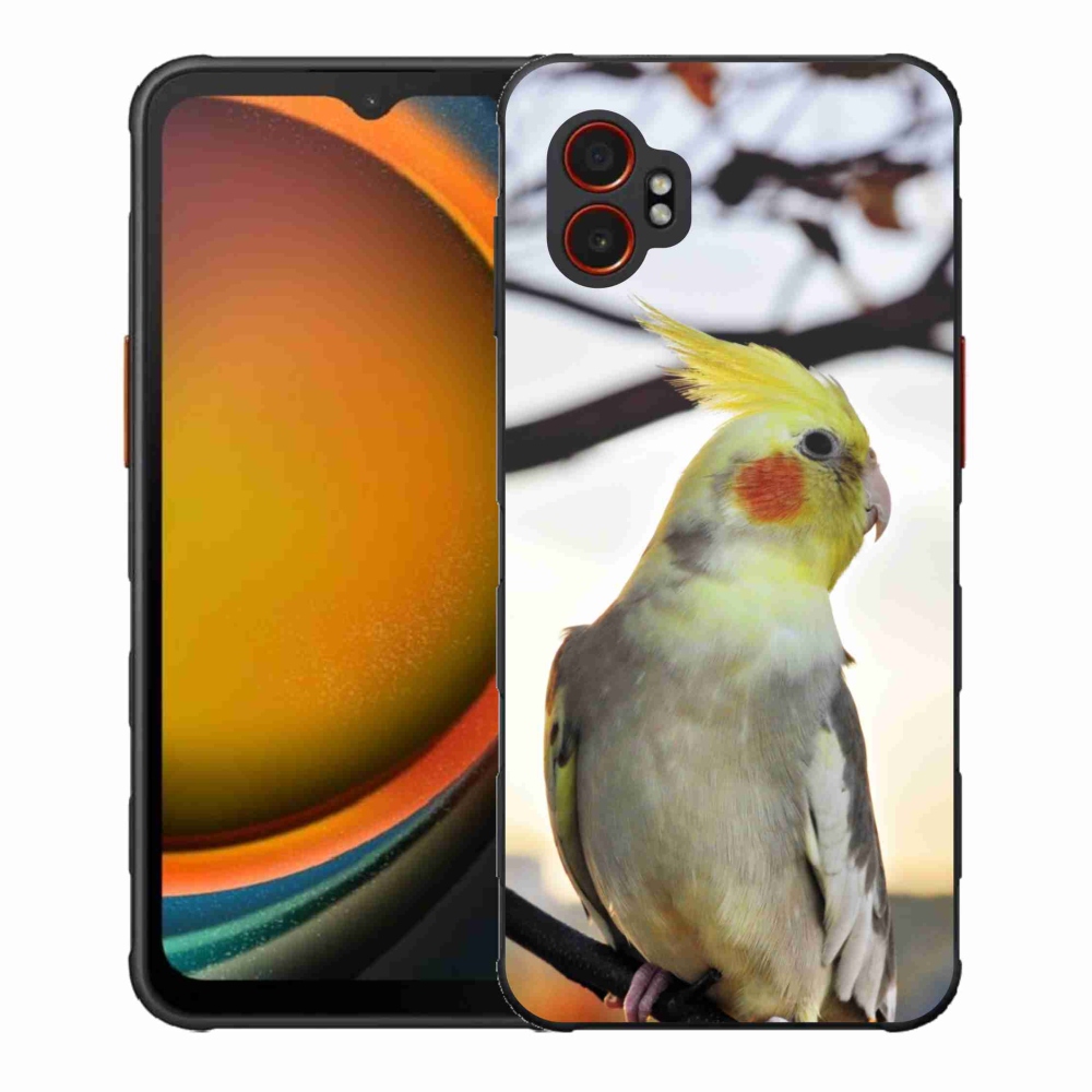 Gélový kryt mmCase na Samsung Galaxy Xcover 7 Pro - papagáj korela