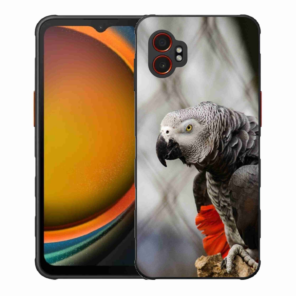 Gélový kryt mmCase na Samsung Galaxy Xcover 7 Pro - papagáj žako 3