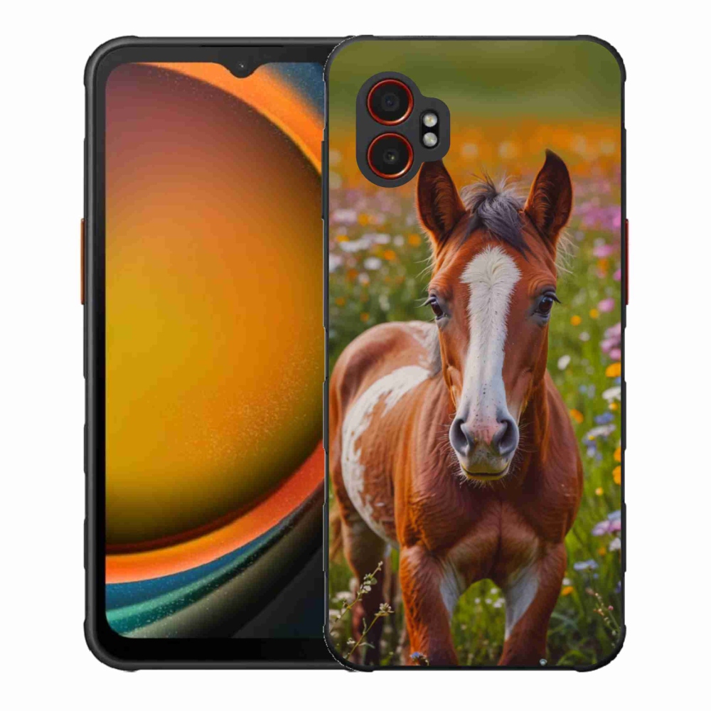 Gélový kryt mmCase na Samsung Galaxy Xcover 7 Pro - roztomilé žriebä