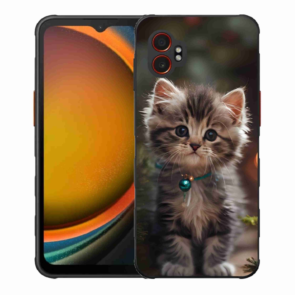 Gélový kryt mmCase na Samsung Galaxy Xcover 7 Pro - roztomilé mačiatko 11