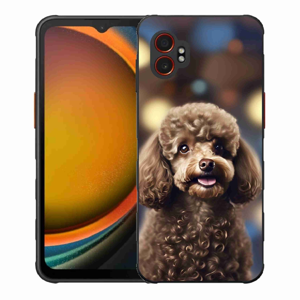 Gélový kryt mmCase na Samsung Galaxy Xcover 7 Pro - roztomilý pudel