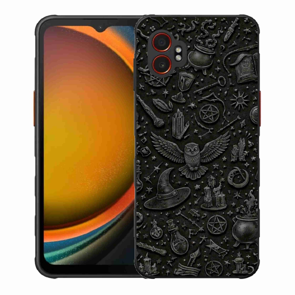 Gélový kryt mmCase na Samsung Galaxy Xcover 7 Pro - tmavý magický svet