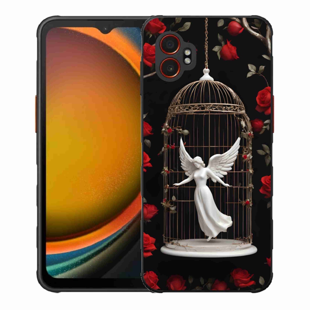 Gélový kryt mmCase na Samsung Galaxy Xcover 7 Pro - uväznený anjel