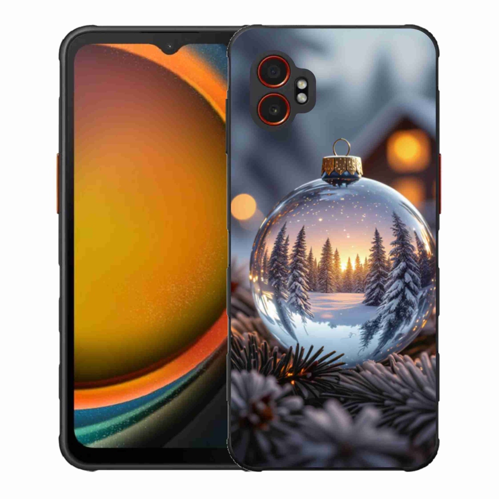 Gélový kryt mmCase na Samsung Galaxy Xcover 7 Pro - vianočná ozdoba