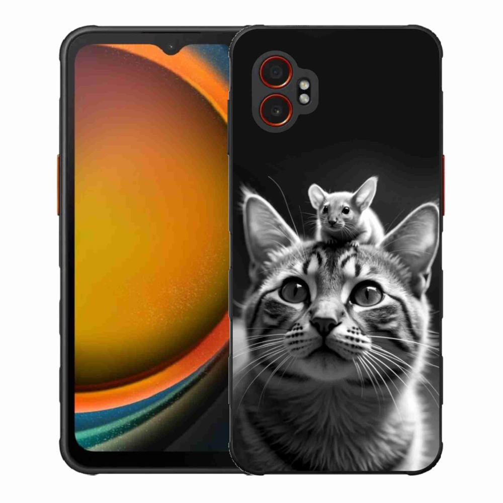 Gélový kryt mmCase na Samsung Galaxy Xcover 7 Pro - zvieracie priateľstvo 2