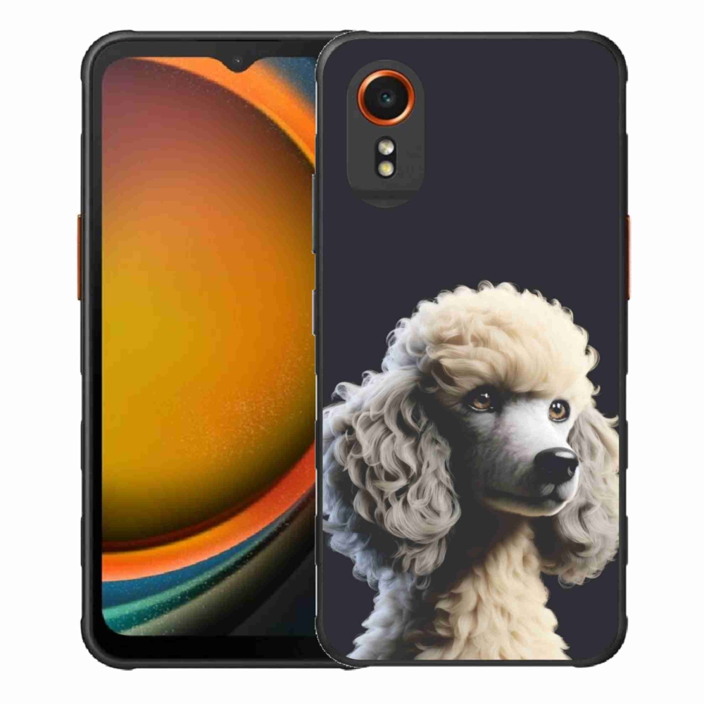 Gélový kryt mmCase na Samsung Galaxy Xcover 7 - pudel