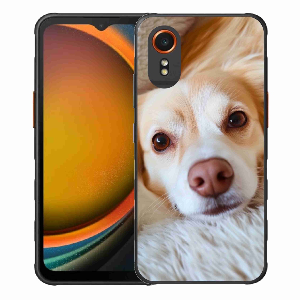 Gélový kryt mmCase na Samsung Galaxy Xcover 7 - Roztomilá čivava