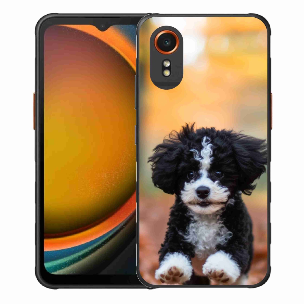 Gélový kryt mmCase na Samsung Galaxy Xcover 7 - roztomilé šteňa 2