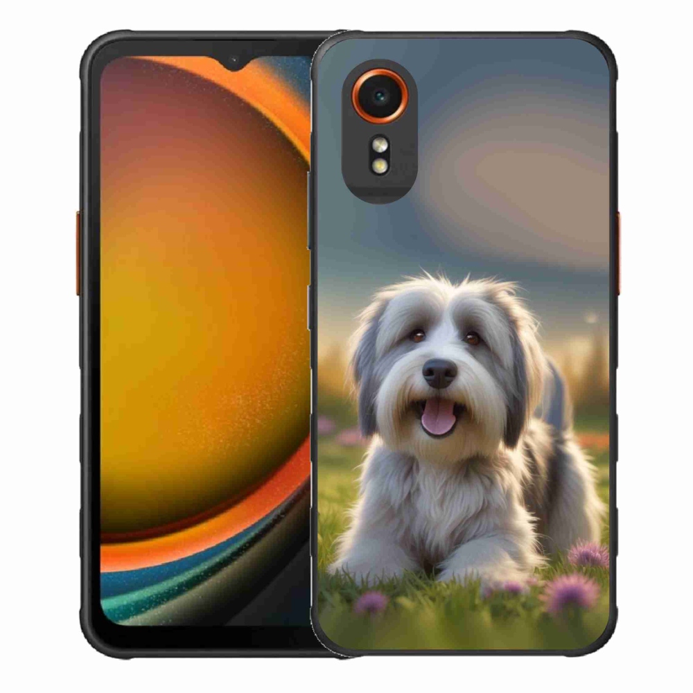 Gélový kryt mmCase na Samsung Galaxy Xcover 7 - roztomilý havanský psík