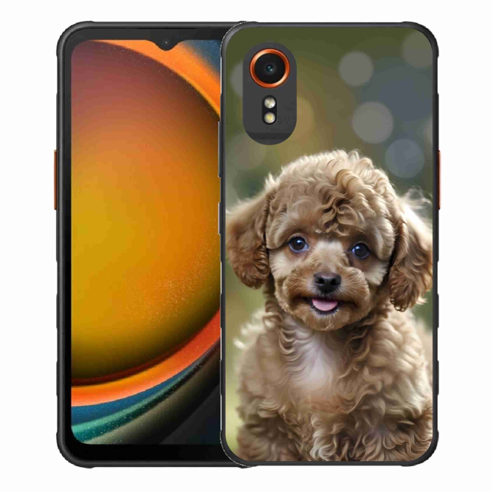 Gélový kryt mmCase na Samsung Galaxy Xcover 7 - roztomilý pudel