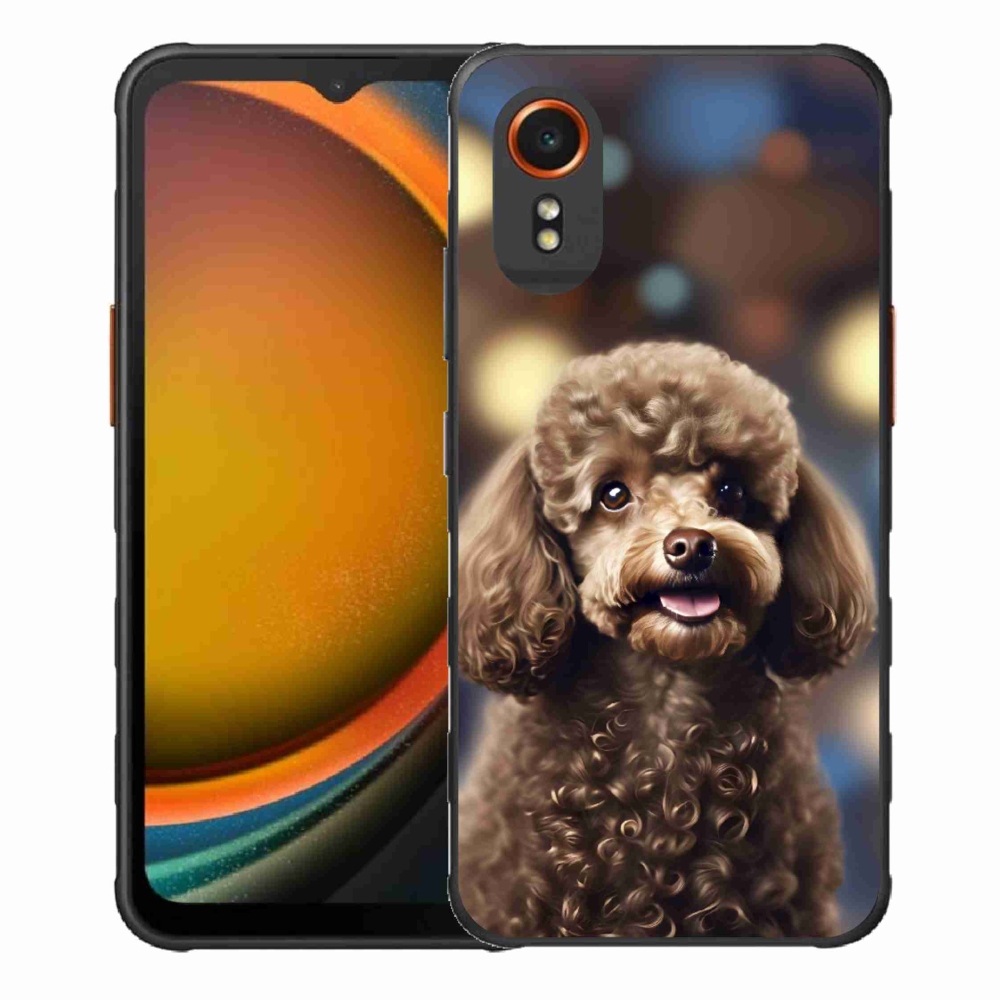Gélový kryt mmCase na Samsung Galaxy Xcover 7 - roztomilý pudel