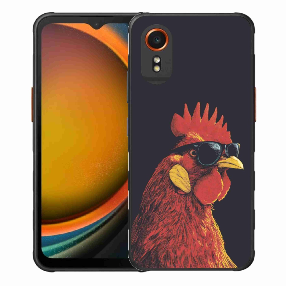 Gélový kryt mmCase na Samsung Galaxy Xcover 7 - štýlový kohút