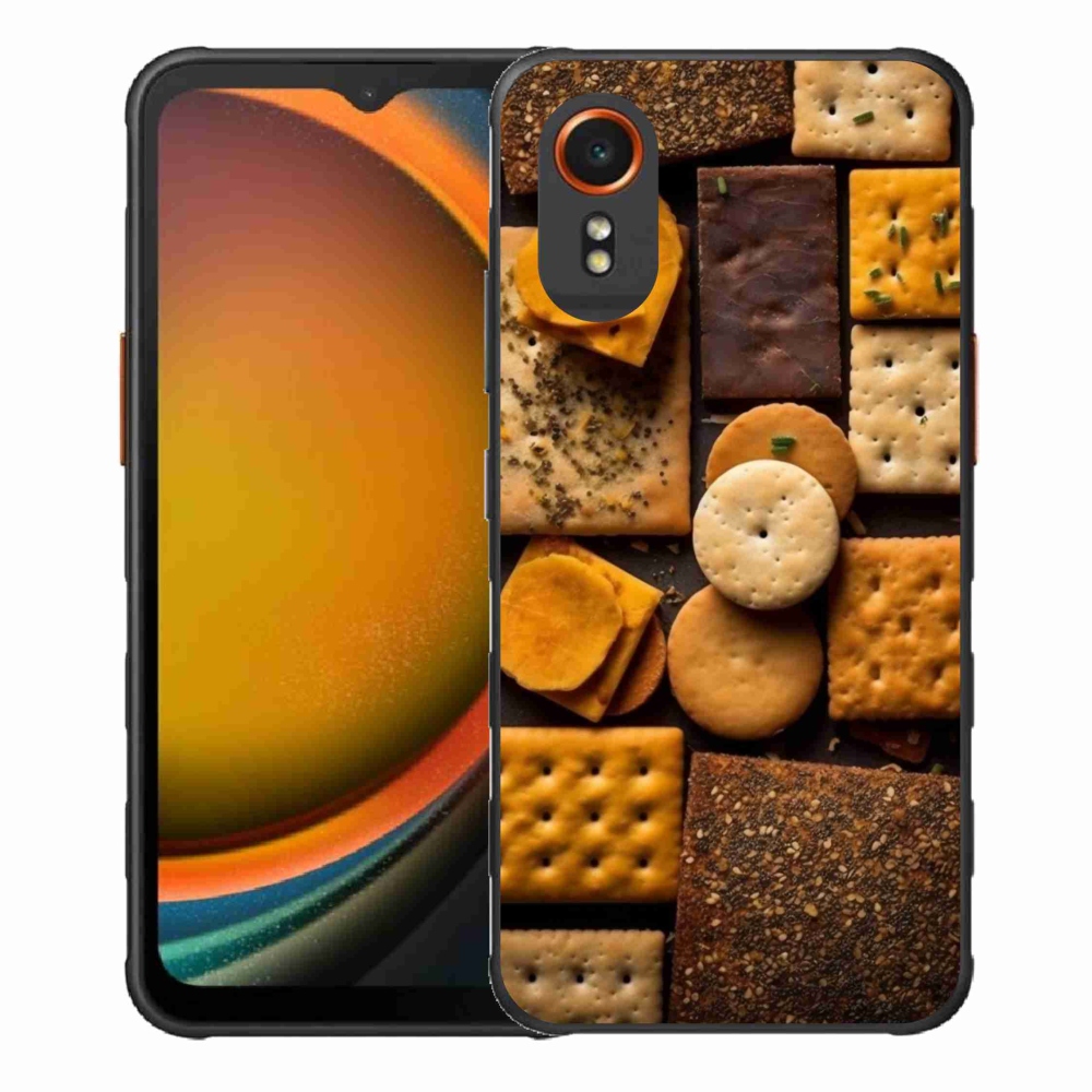 Gélový kryt mmCase na Samsung Galaxy Xcover 7 - sušienky