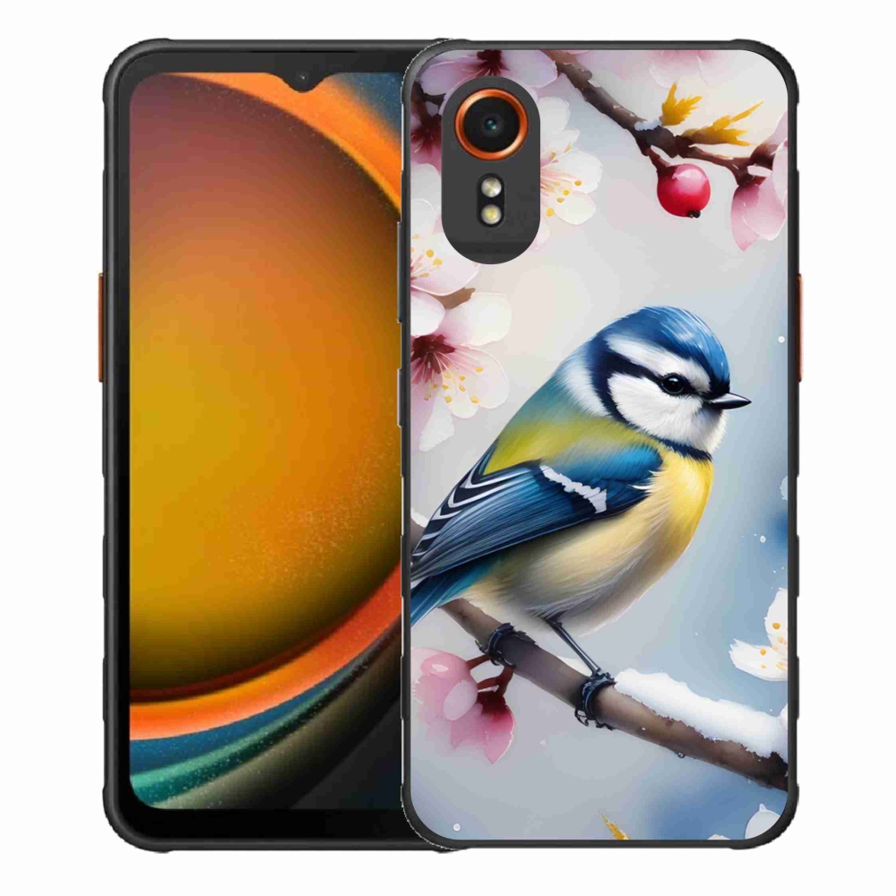 Gélový kryt mmCase na Samsung Galaxy Xcover 7 - sýkorka