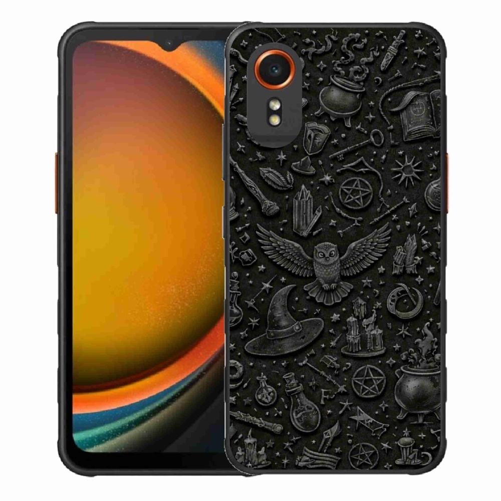 Gélový kryt mmCase na Samsung Galaxy Xcover 7 - tmavý magický svet