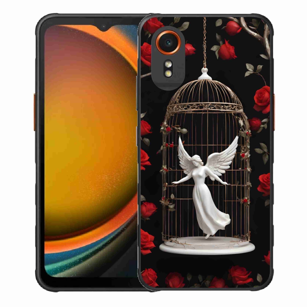 Gélový kryt mmCase na Samsung Galaxy Xcover 7 - uväznený anjel