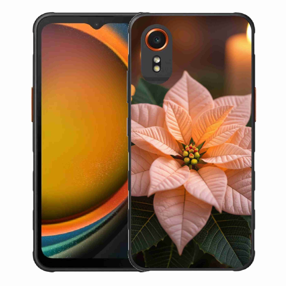 Gélový kryt mmCase na Samsung Galaxy Xcover 7 - vianočná hviezda