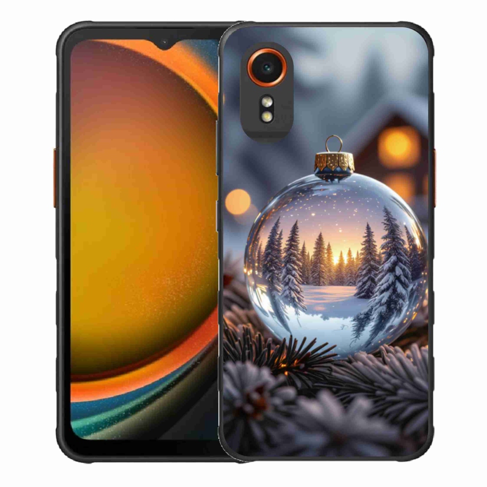 Gélový kryt mmCase na Samsung Galaxy Xcover 7 - vianočná ozdoba