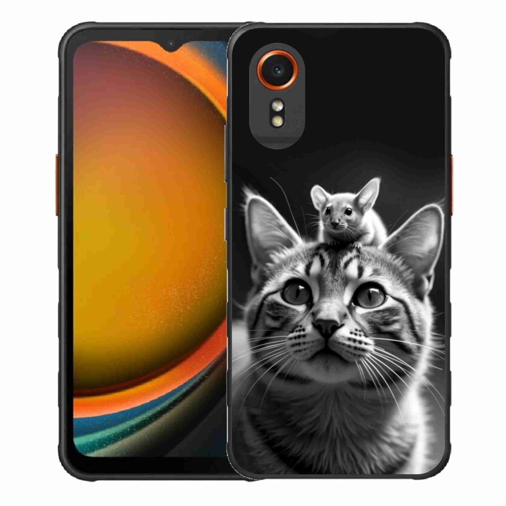 Gélový kryt mmCase na Samsung Galaxy Xcover 7 - zvieracie priateľstvo 2