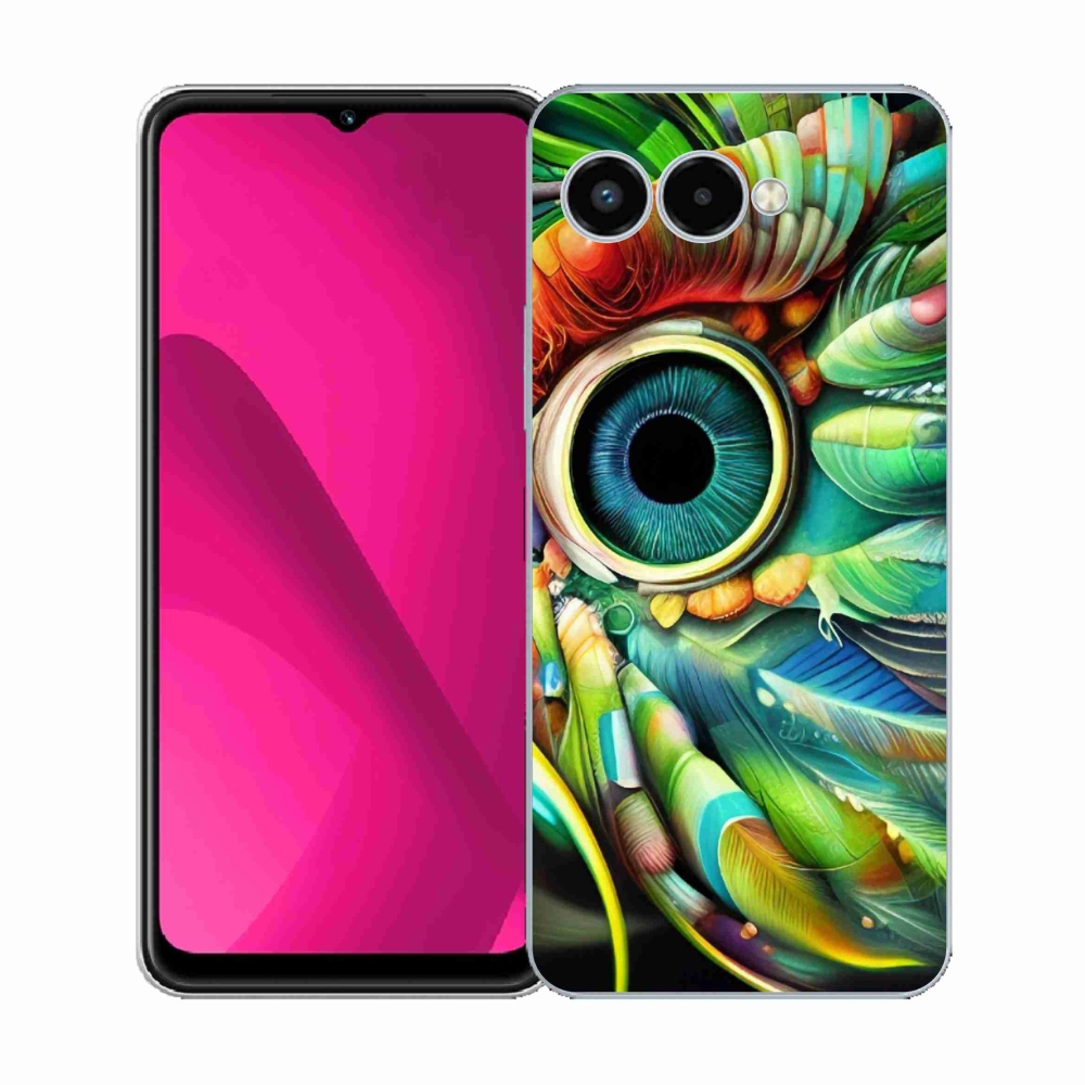 Gélový kryt mmCase na T-Mobile T Phone 3 - abstraktný motív 18
