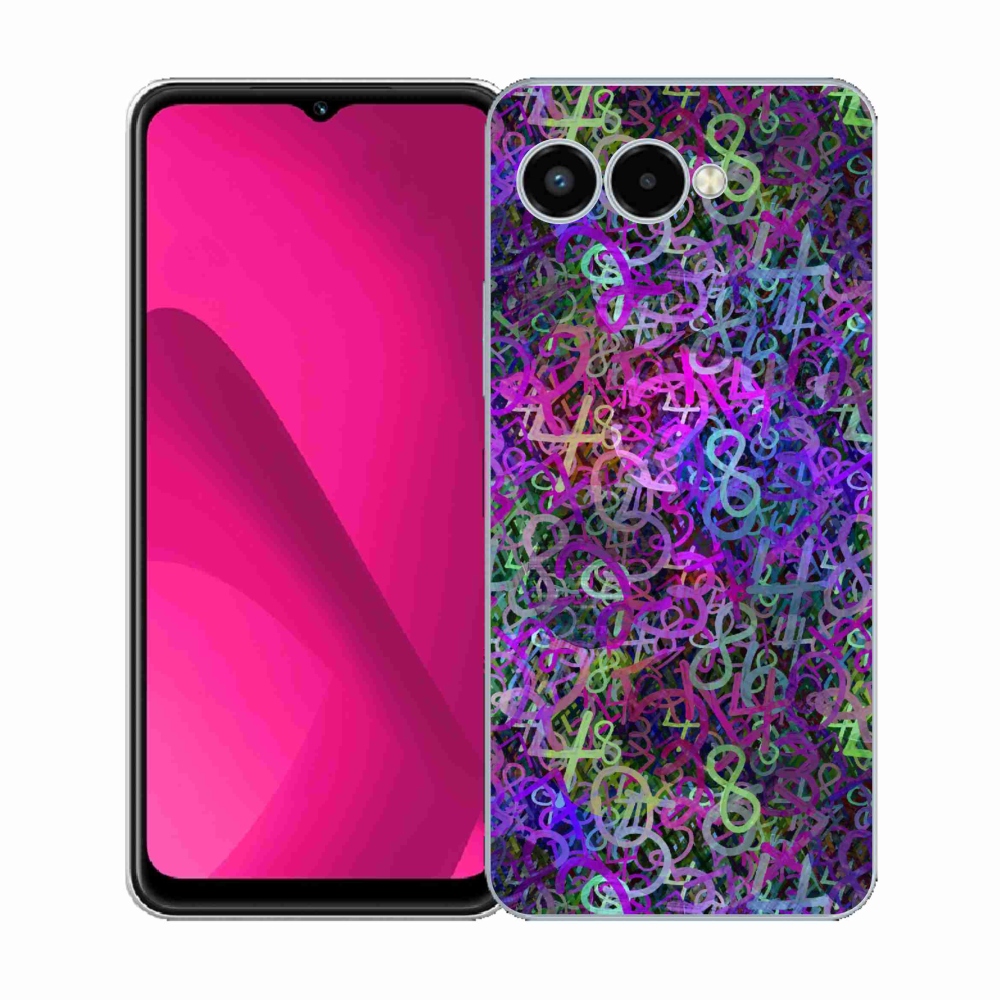 Gélový kryt mmCase na T-Mobile T Phone 3 - abstraktný motív 25