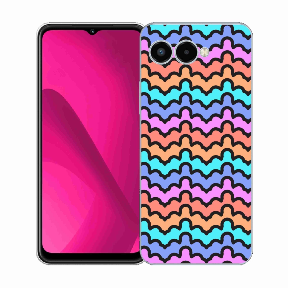 Gélový kryt mmCase na T-Mobile T Phone 3 - abstraktný motív 30