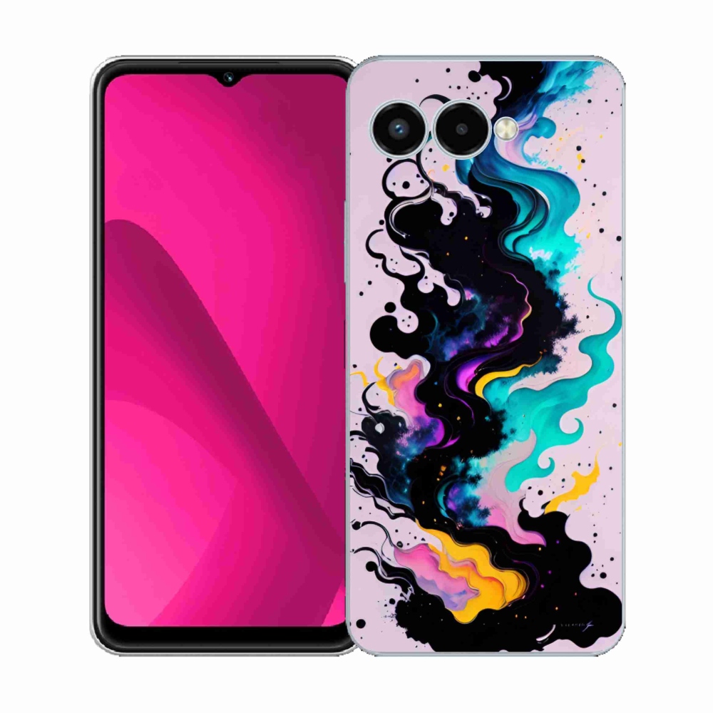 Gélový kryt mmCase na T-Mobile T Phone 3 - abstraktný motív 4