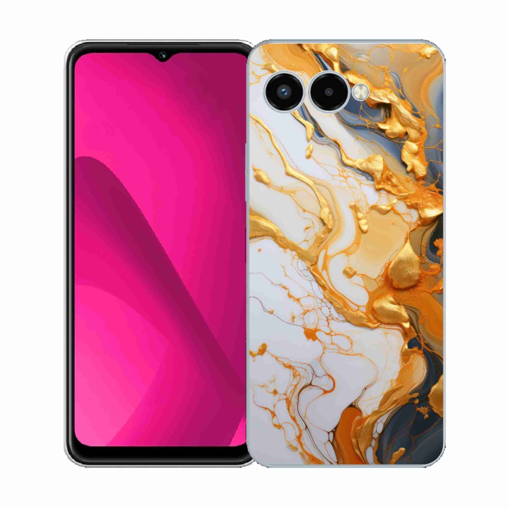 Gélový kryt mmCase na T-Mobile T Phone 3 - abstraktný motív 6