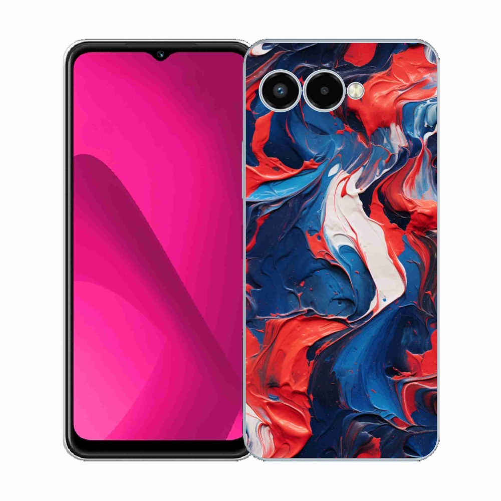 Gélový kryt mmCase na T-Mobile T Phone 3 - abstraktný motív 7