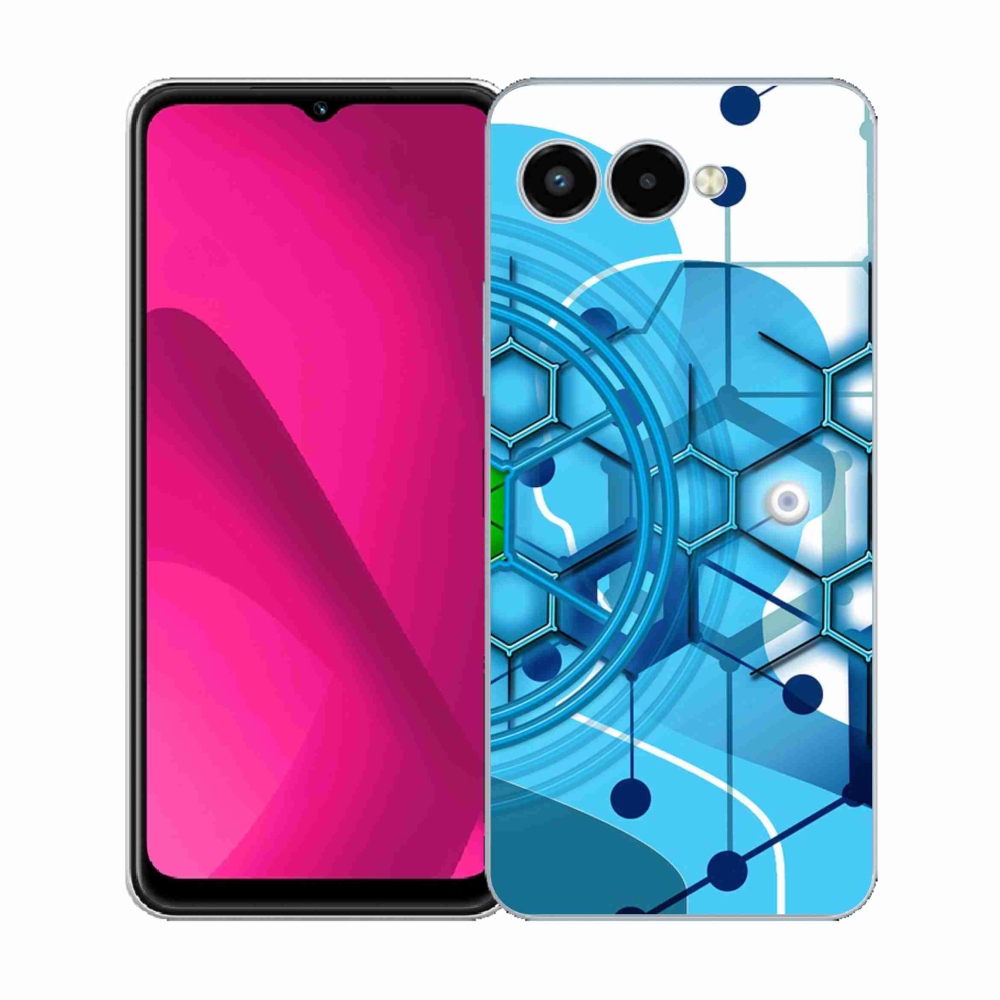 Gélový kryt mmCase na T-Mobile T Phone 3 - abstraktný vzor 2