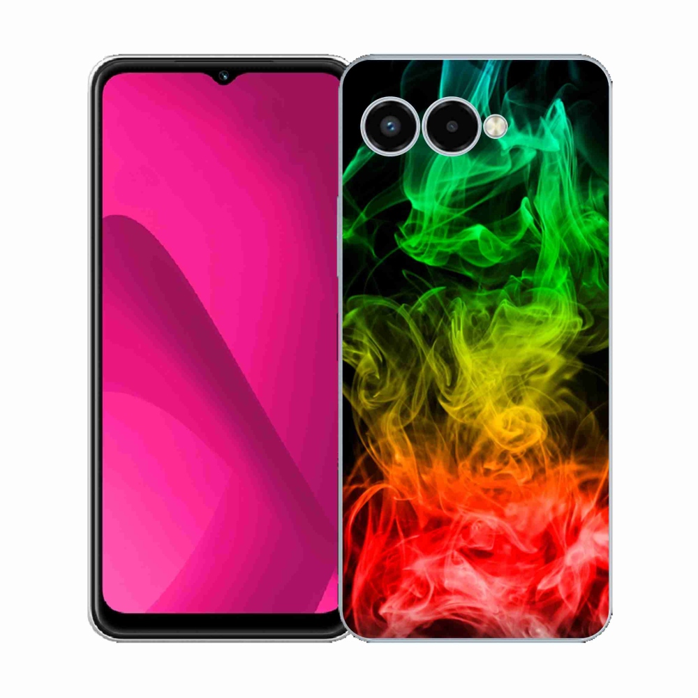 Gélový kryt mmCase na T-Mobile T Phone 3 - abstraktný vzor 7