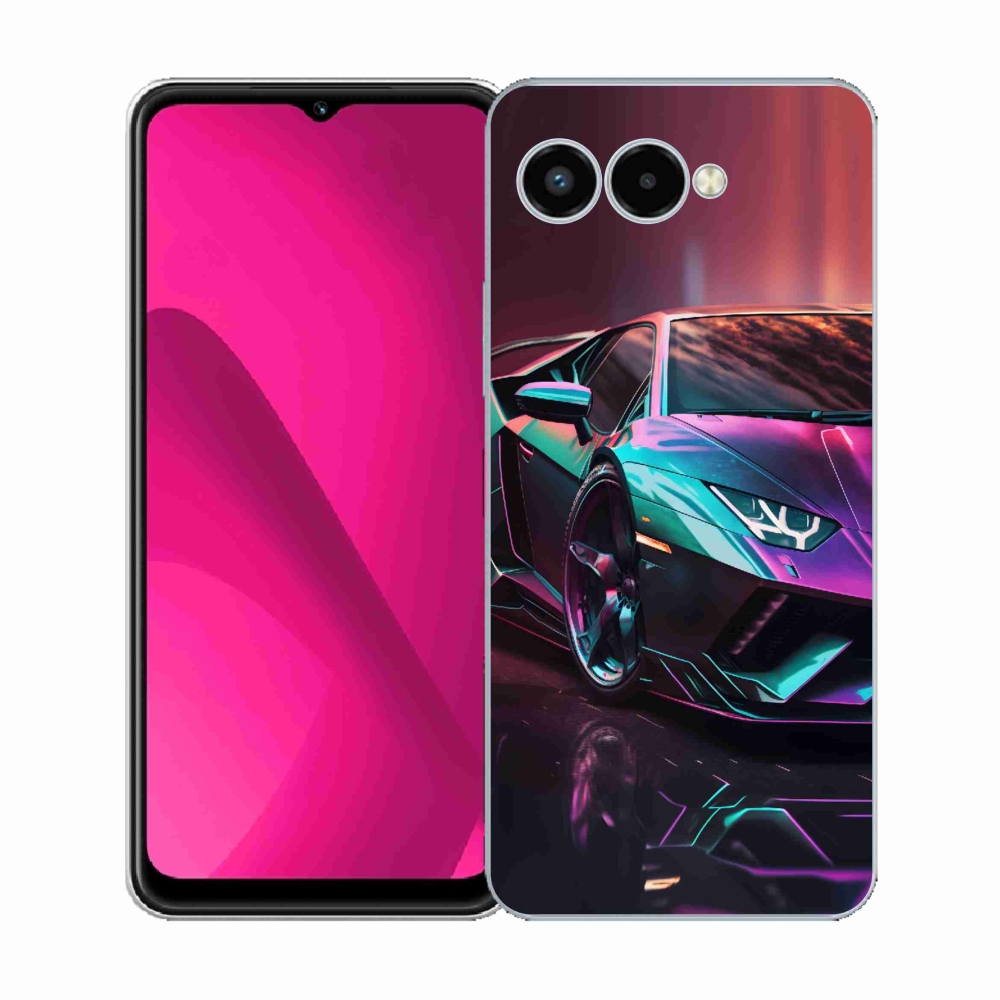 Gélový kryt mmCase na T-Mobile T Phone 3 - auto 8