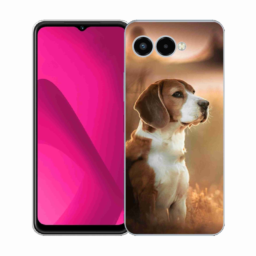 Gélový kryt mmCase na T-Mobile T Phone 3 - bígl