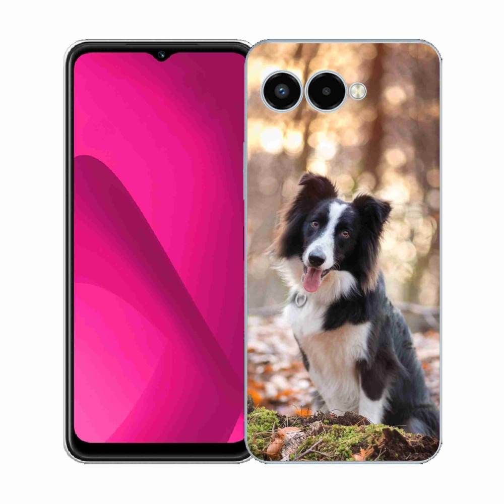 Gélový kryt mmCase na T-Mobile T Phone 3 - border kólia 1