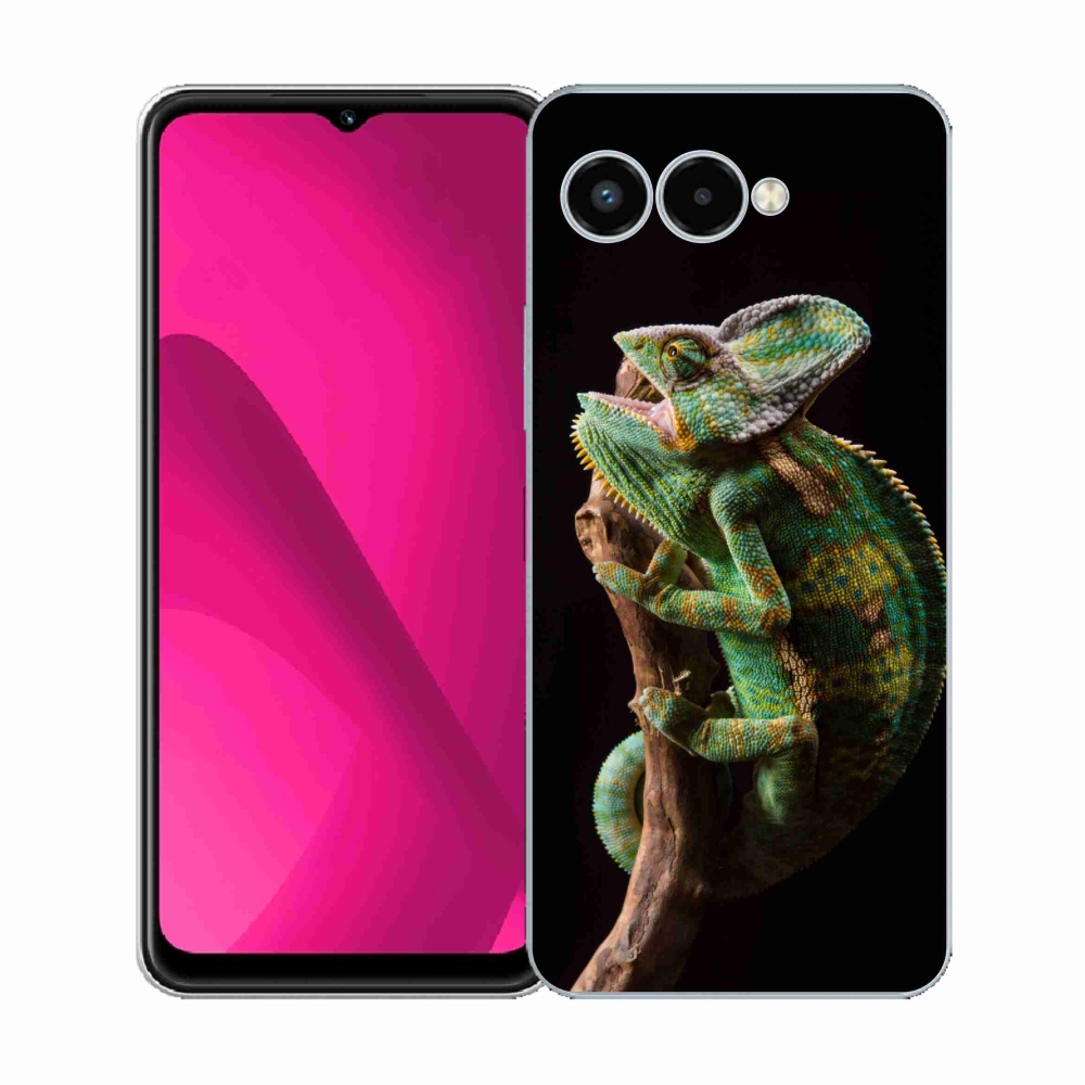 Gélový kryt mmCase na T-Mobile T Phone 3 - chameleón