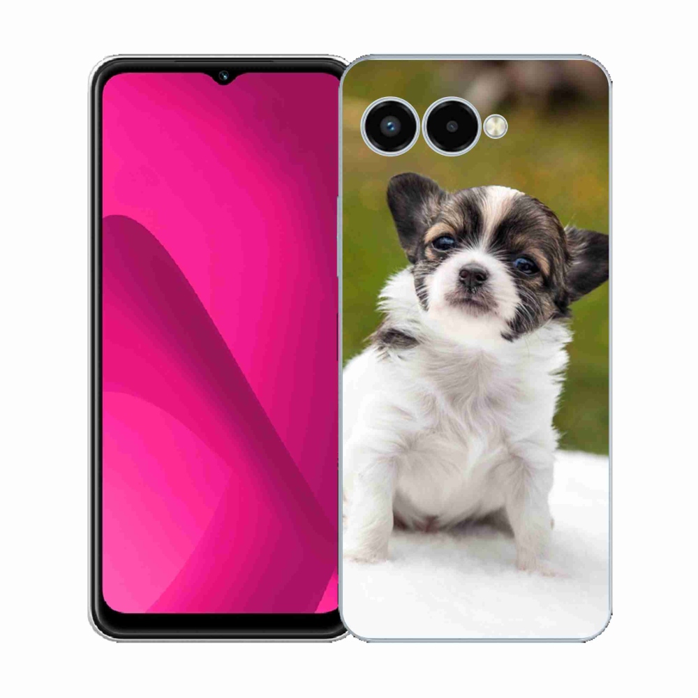 Gélový kryt mmCase na T-Mobile T Phone 3 - čivava 4