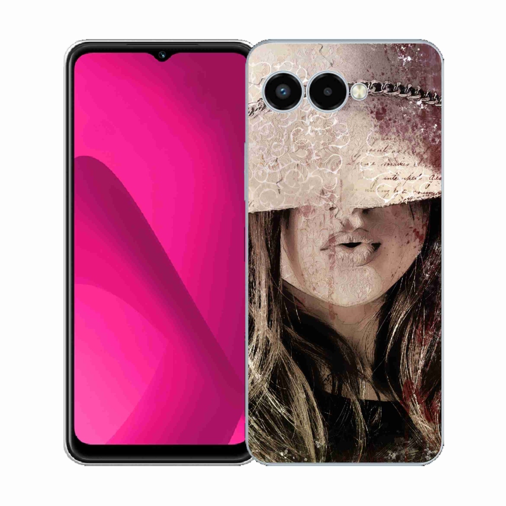Gélový kryt mmCase na T-Mobile T Phone 3 - dievča