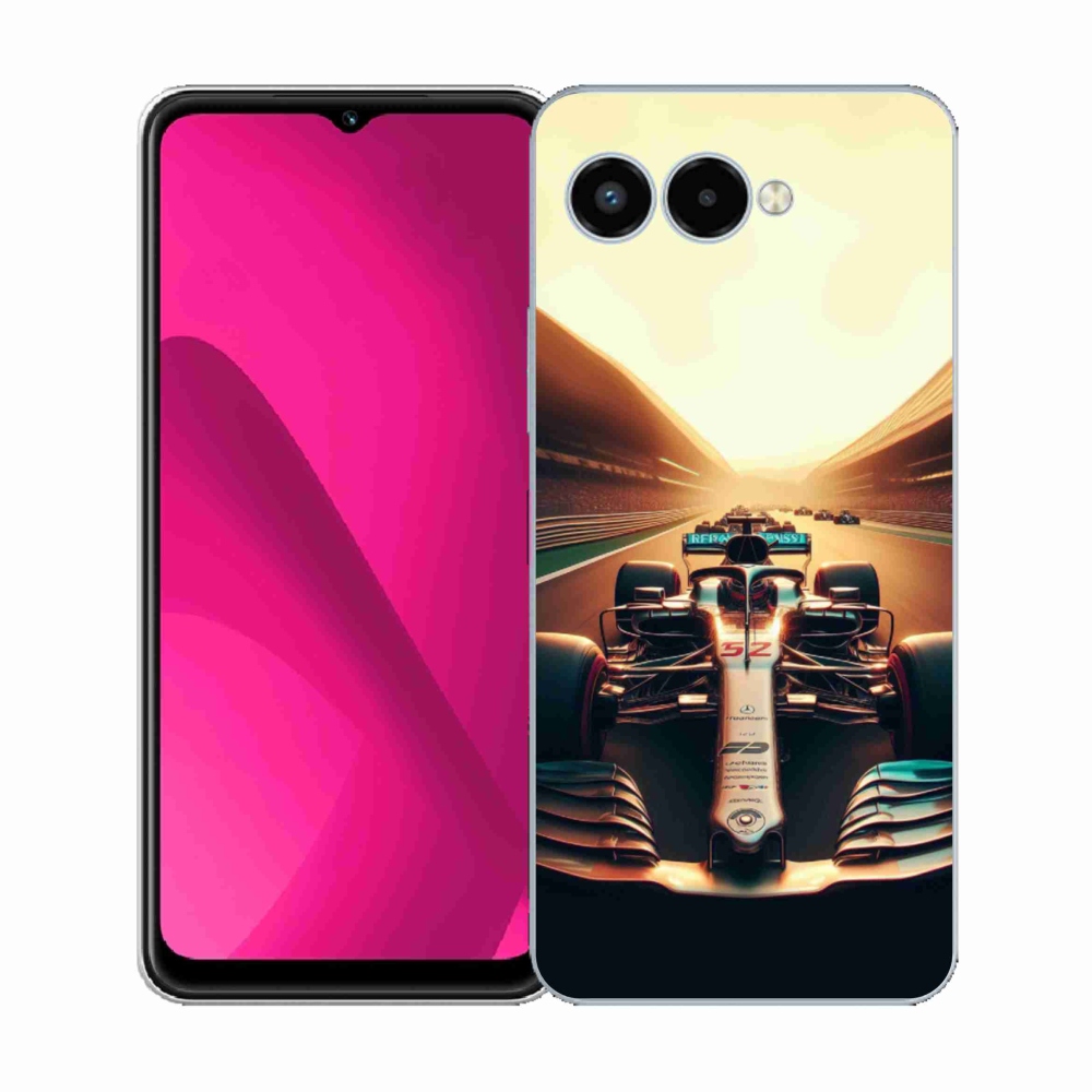 Gélový kryt mmCase na T-Mobile T Phone 3 - formula 1