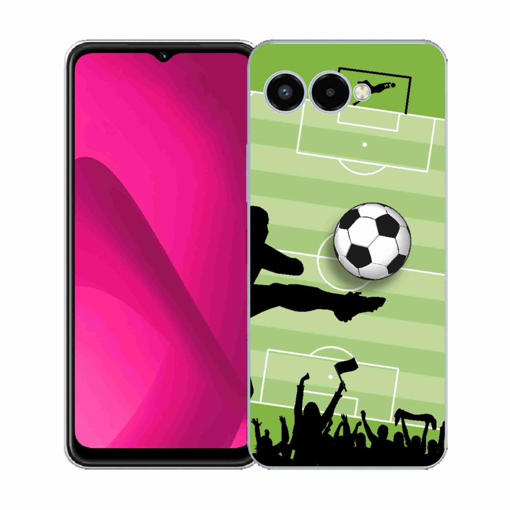 Gélový kryt mmCase na T-Mobile T Phone 3 - futbal 3