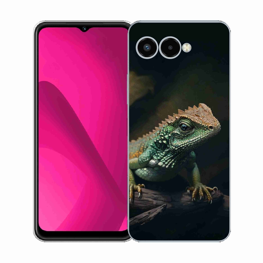 Gélový kryt mmCase na T-Mobile T Phone 3 - jašter